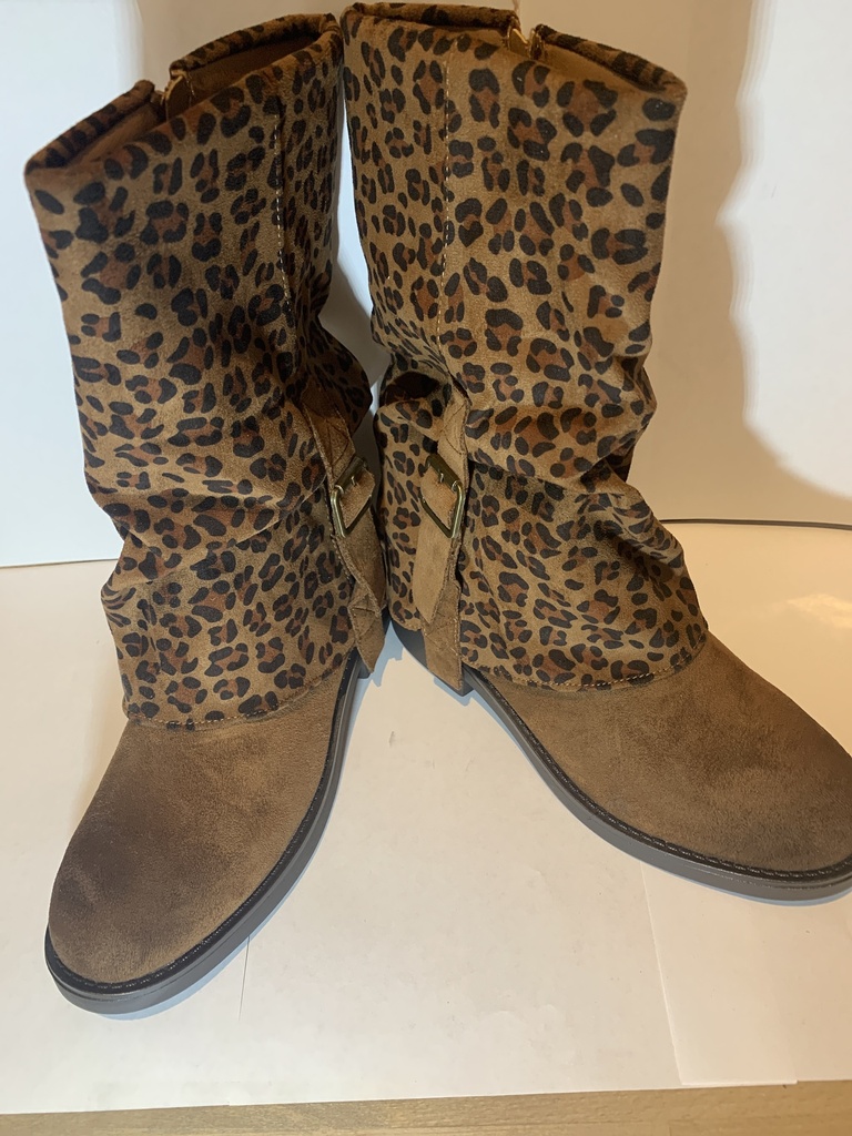 SS.Schuhe.D.W5.227-21HL Stiefel Leopard