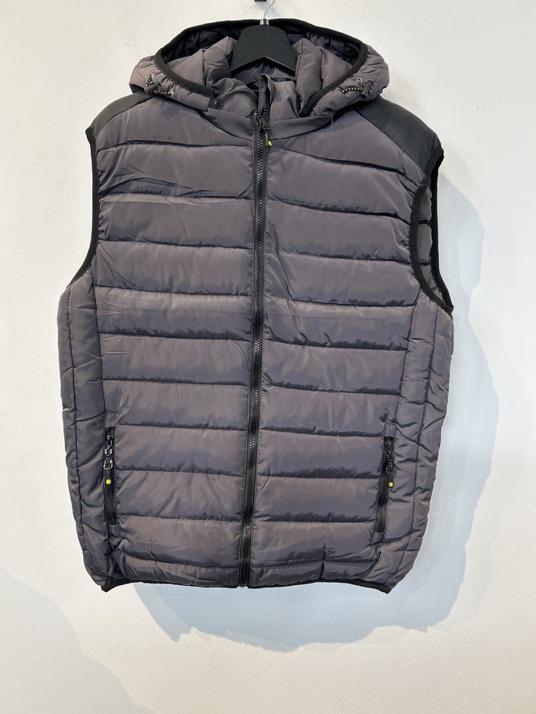 ZE.Men.707-7/25 Gilet Antrazit/Oker