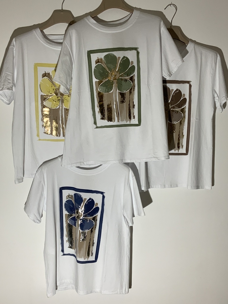 DA.MI.301JZ Belfiore Shirt Blume Größe 38