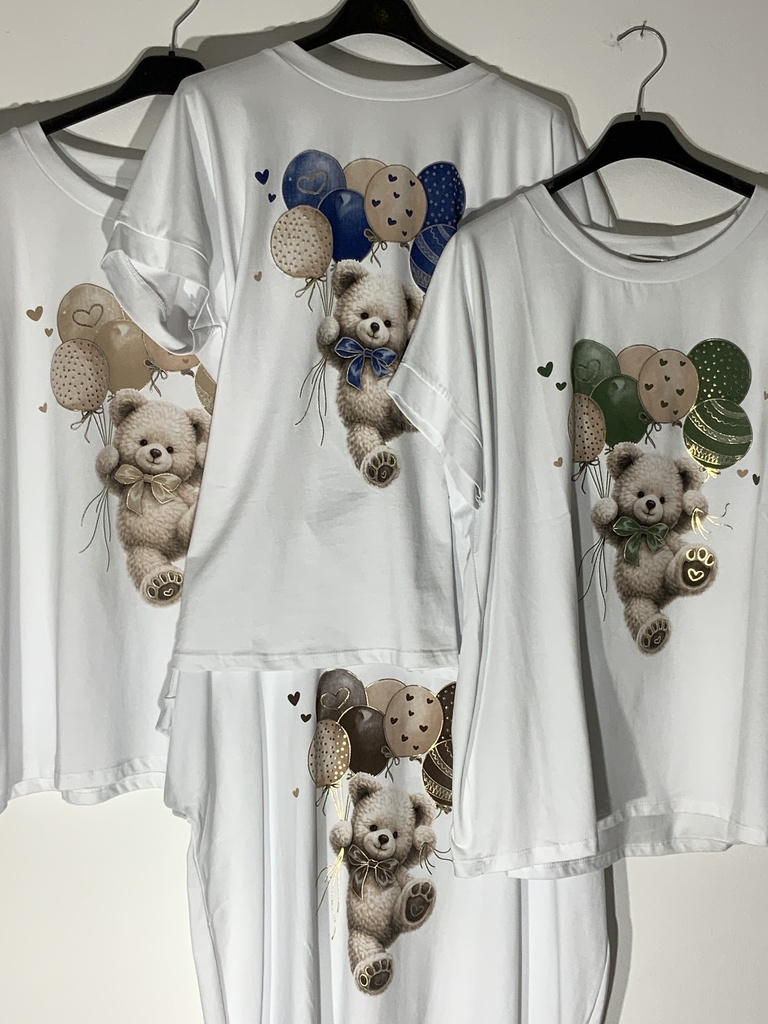 CR.AUT.68782-14 T-Shirt Bär mit Ballon