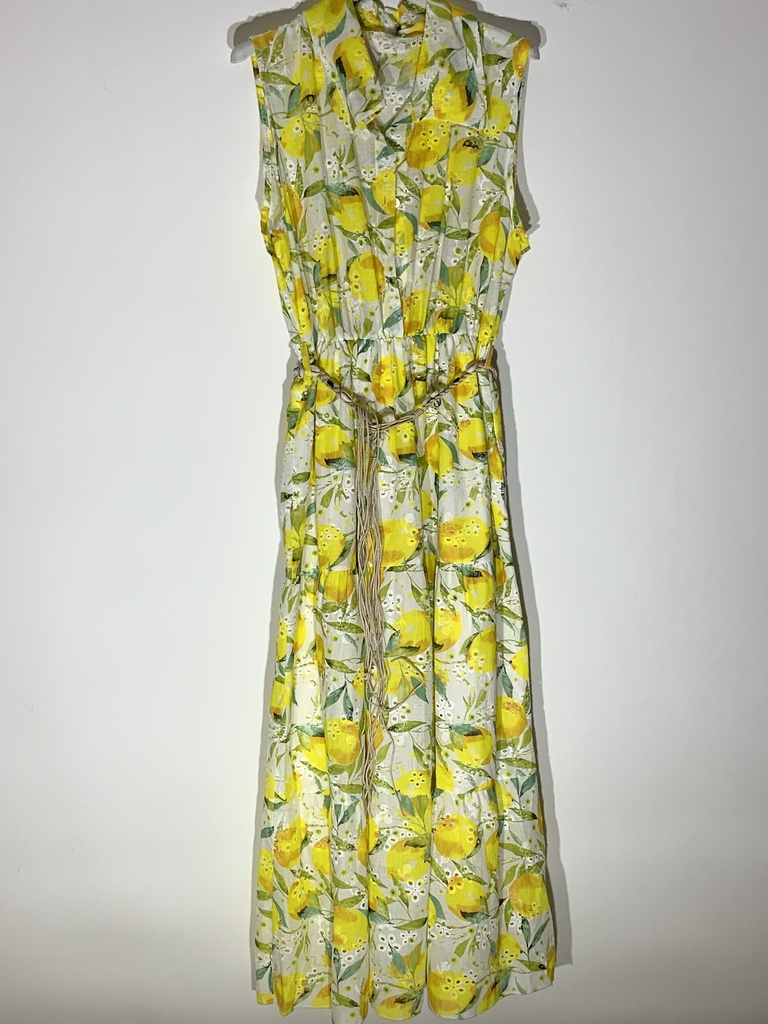 SH.713 Kleid Zitrone