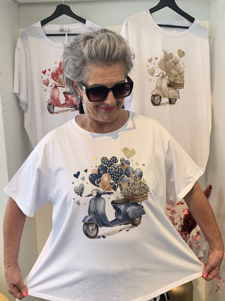 CR.AUT.50602-29 Shirt  Mofa Vespa