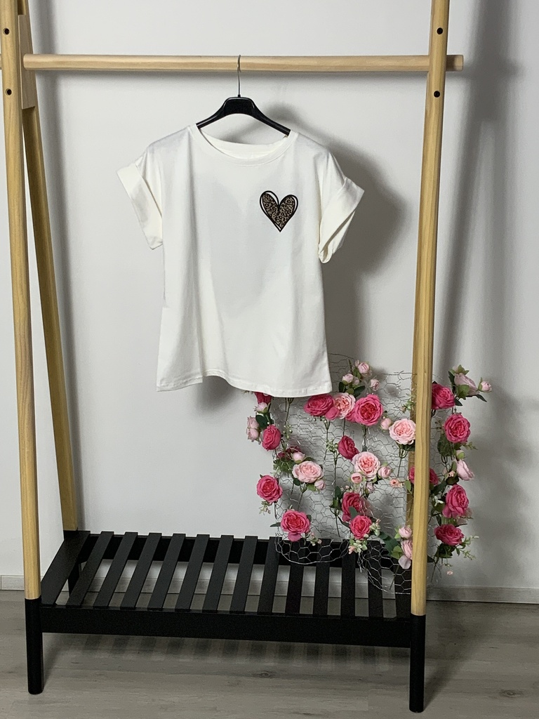 FIR. 17028 T-Shirt mit  Herz