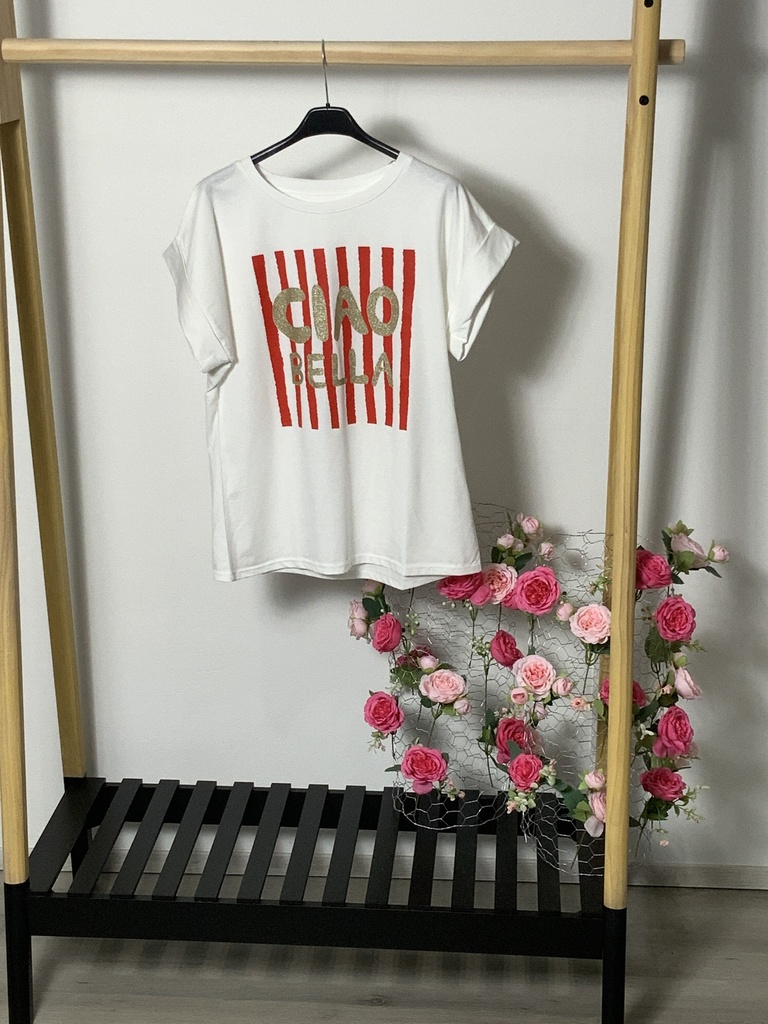FIR. 17115 T-Shirt mit  ciao bella