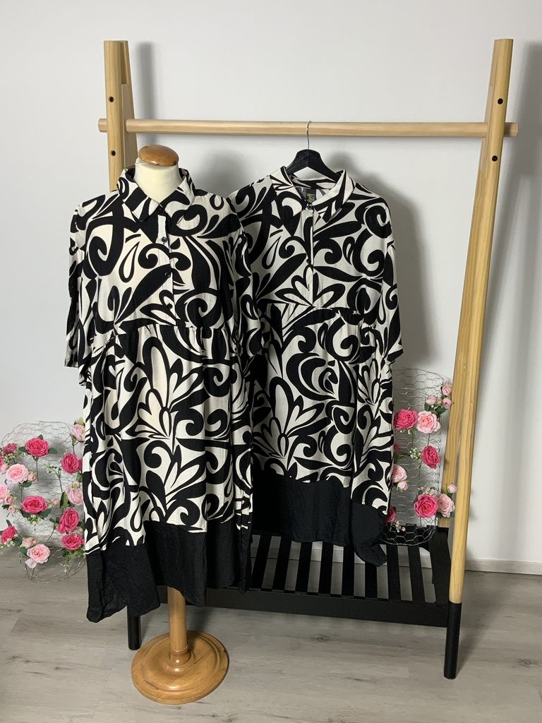 My. 1755 Kleid lang schwarz Größe bis 42