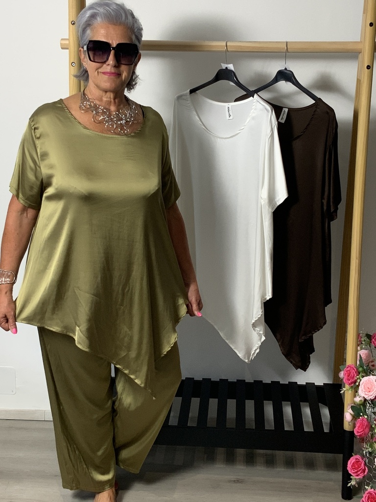 DOL. 12122FLS Bluse Größe bis 42