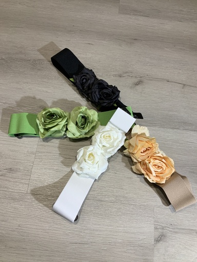 [P0005997] NE. 3047LWY Gürtel mit Blume flex