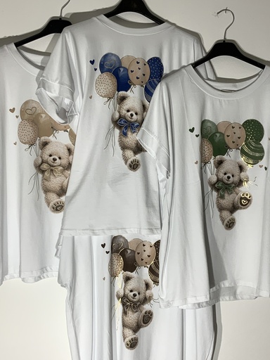 CR.AUT.68782-14 T-Shirt Bär mit Ballon