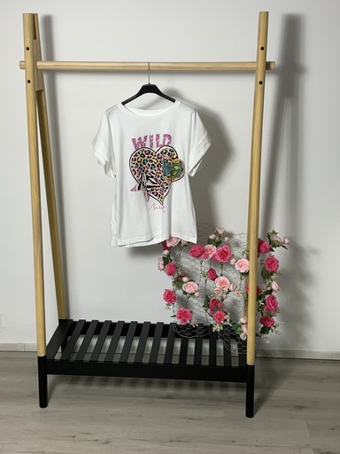 [P0008960] FIR. 15926 T-Shirt mit  Bild Wild
