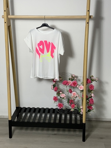 [P0008963] FIR. 16853 T-Shirt mit  Love
