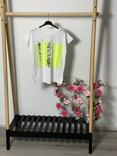 [P0009014] FIR. 14300FFT T-Shirt mit Bild Farb Striche