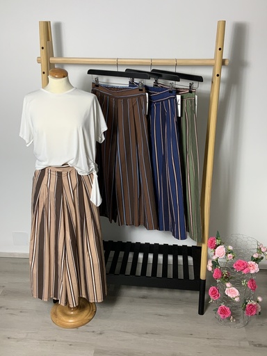 Bl.2117-C12 Hose lang mit Streifen
